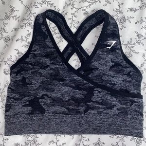 Gymshark Adapt Seamless Camo Sports Bra // Size M